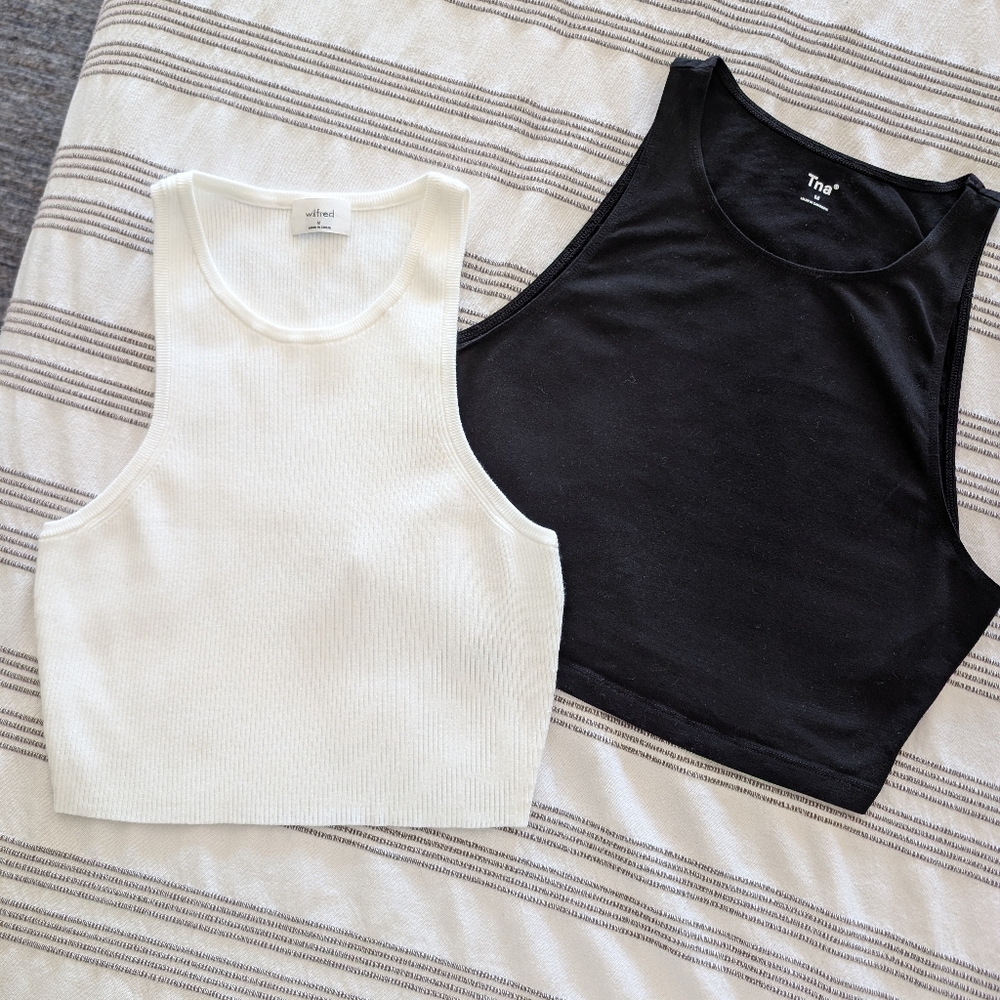 Bundle of Two Aritzia Tank Tops Like New Size Medium